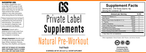 Natural Pre-Workout