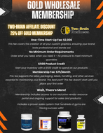 Two-Brain Business Offer - 20% OFF Gold Membership +$500 Product Credit